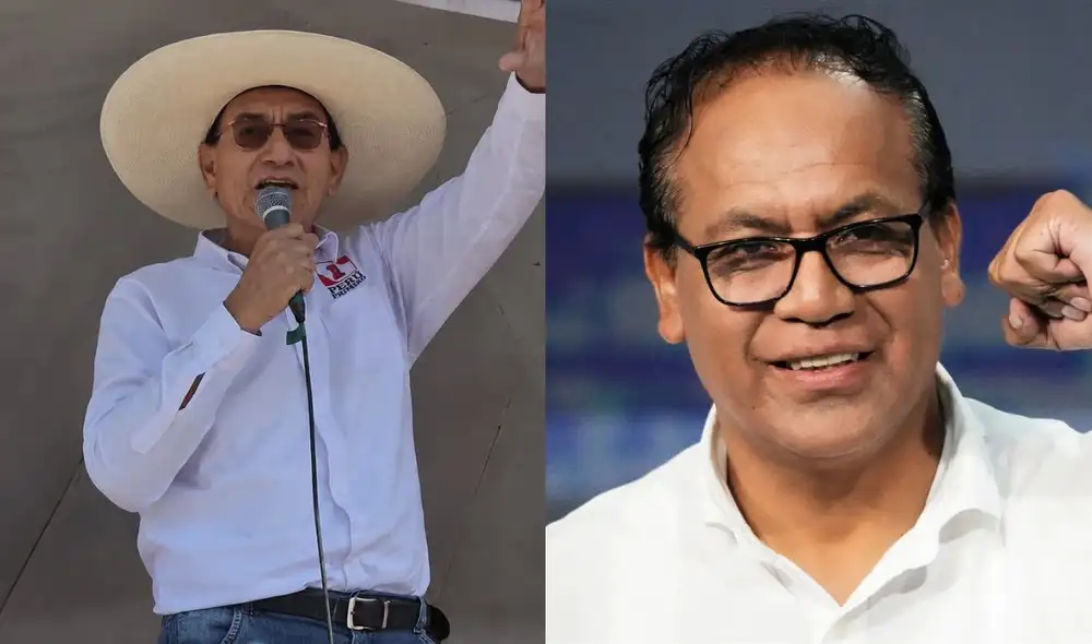 Vizcarra endosó la candidatura de Roberto Sánchez | Composición: LR.