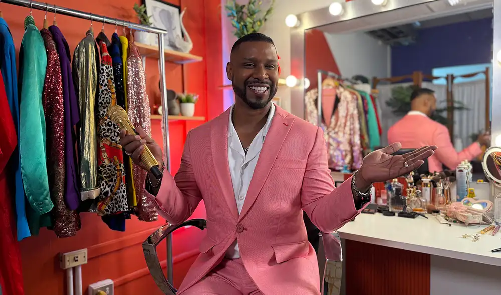 Edson Dávila es conocido como 'Giselo' y tiene 42 años. Foto: América TV.