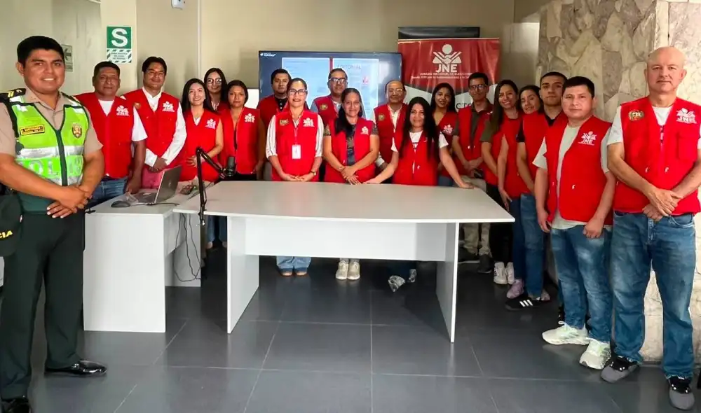 El JEE Lambayeque detalló que la seguridad y resguardo del material electoral serán prioritarios. Fuente: difusión.