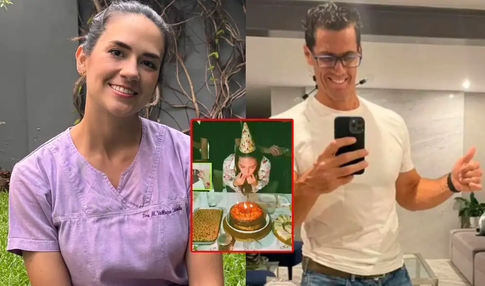 Gustavo Salcedo celebró el cumpleaños de María Pía Vallejos. Foto: composición LR/Instagram