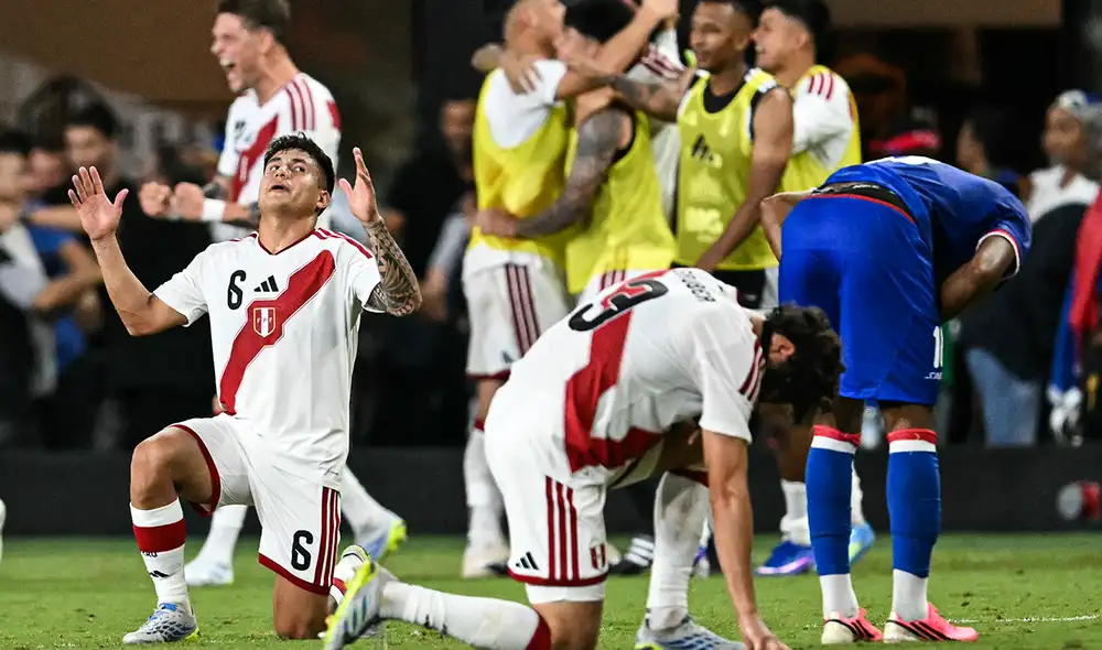 Perú vs Haití se enfrentaron en el Nu Stadium de Miami. Foto: AFP Perú vs Haití se enfrentaron en el Nu Stadium de Miami. Foto: AFP