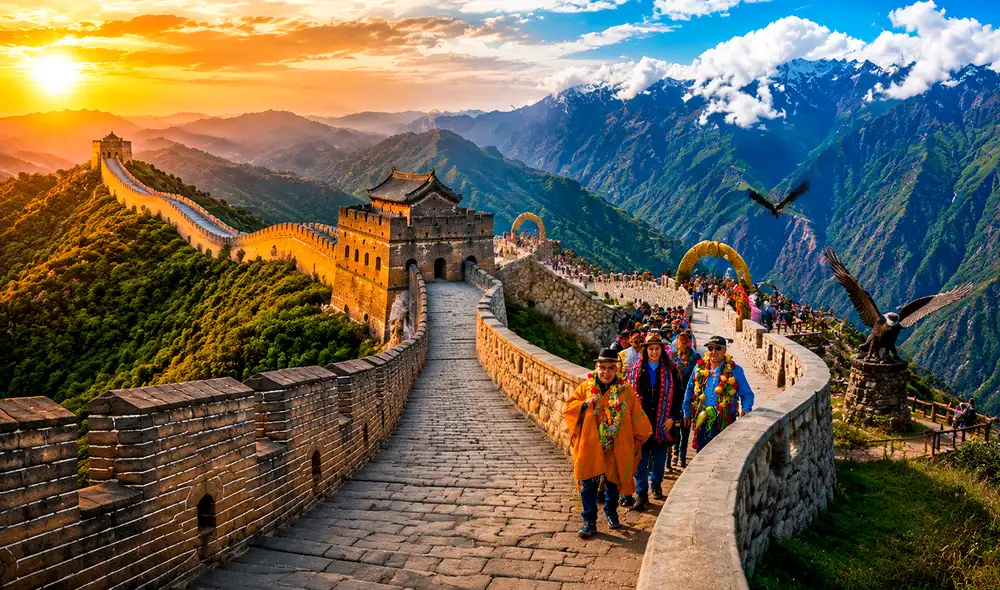 Un nuevo atractivo turístico en Apurímac emula la Gran Muralla China, fusionando arquitectura asiática y paisaje andino, y busca transformar el turismo en Sudamérica.