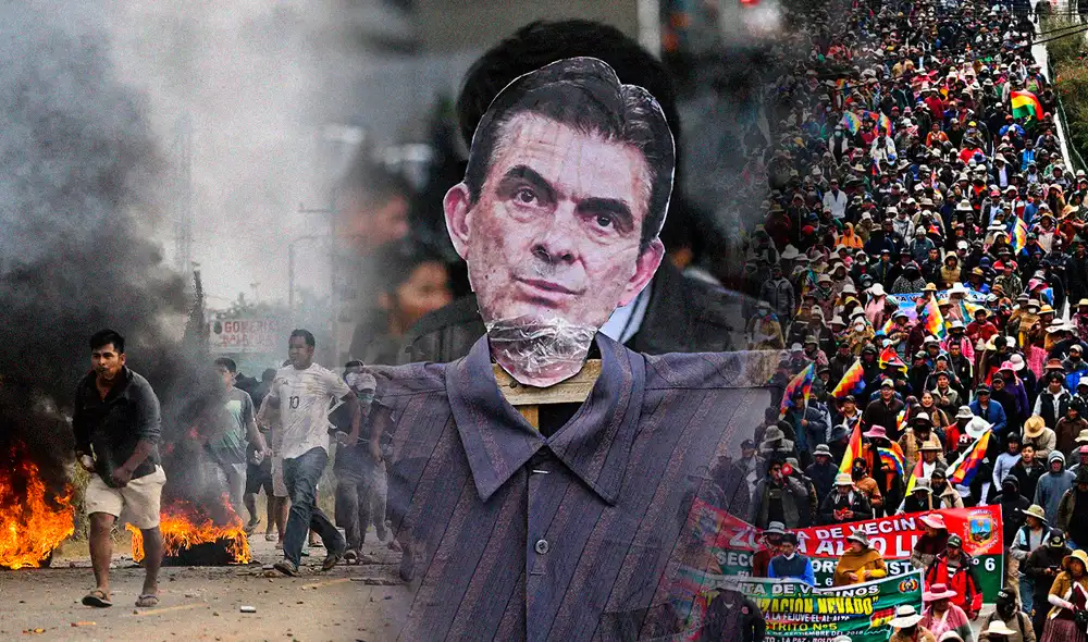 Rodrigo Paz Pereira enfrenta su primer gran reto en apenas seis meses de Gobierno tras convertirse en la figura del cambio en una Bolivia dominada por más de una década por el MAS. Foto: Composición LR/AFP.