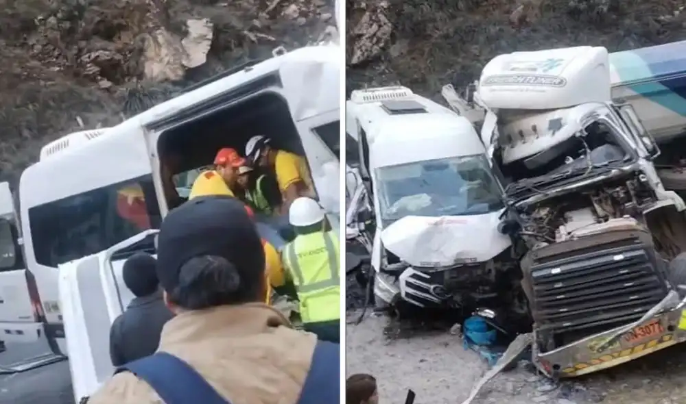 Accidente de tránsito en Huarochirí