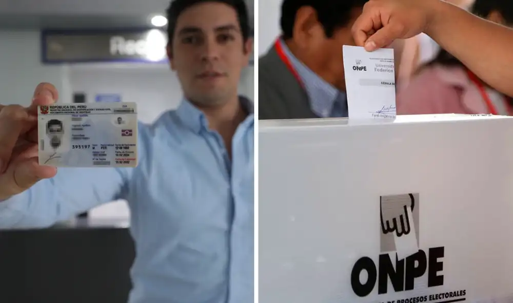 Entregan DNI en el marco de la segunda vuelta electoral en Perú Entregan DNI en el marco de la segunda vuelta electoral en Perú