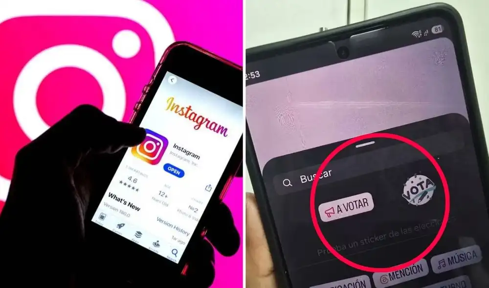 Los usuarios de Perú pueden acceder a estos stickers a través de la bandeja de stickers en historias. Solo deben buscar "Vota" o "A votar" para añadirlos a sus publicaciones. Los usuarios de Perú pueden acceder a estos stickers a través de la bandeja de stickers en historias. Solo deben buscar "Vota" o "A votar" para añadirlos a sus publicaciones.