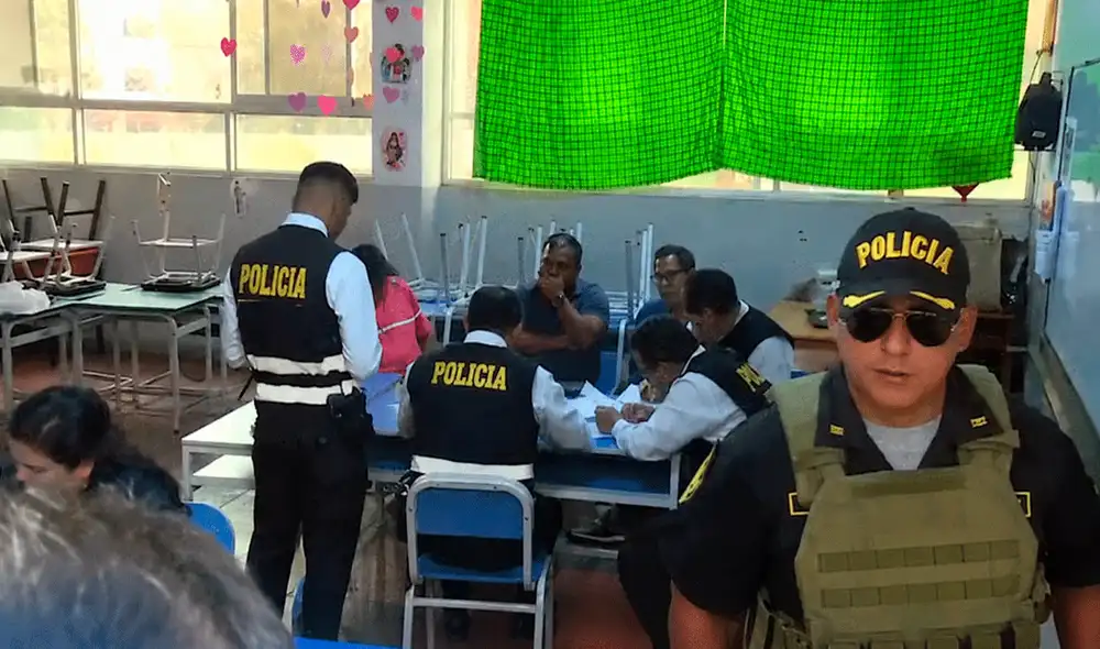 Autoridades investigan retención de tres miembros de mesa en Los Olivos durante jornada electoral. Autoridades investigan retención de tres miembros de mesa en Los Olivos durante jornada electoral.