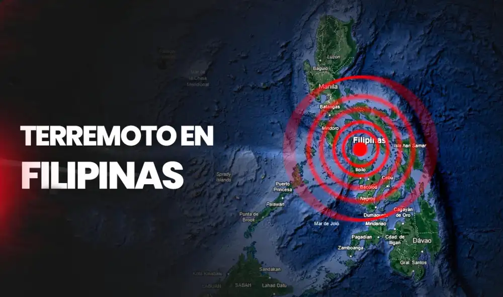 Un terremoto de magnitud 7.8 remeció la región de Mindanao, en el sur de Filipina Un terremoto de magnitud 7.8 remeció la región de Mindanao, en el sur de Filipina
