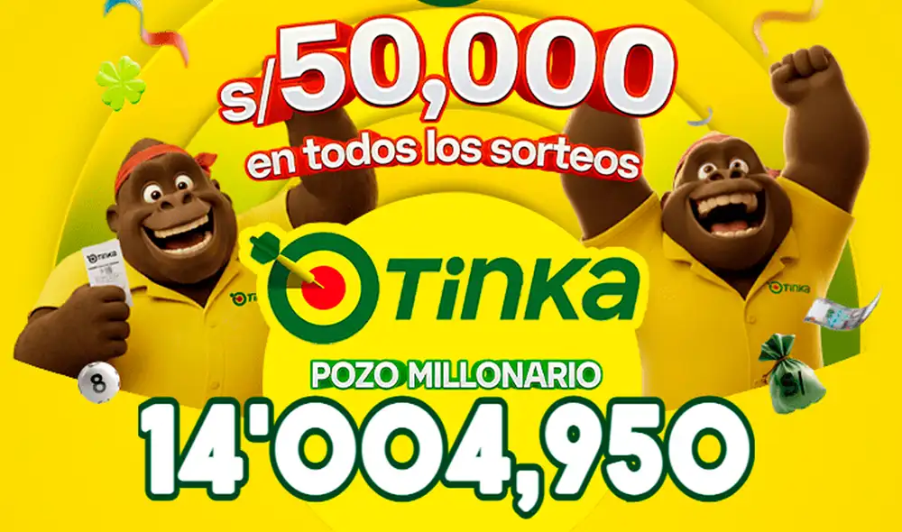 Sorteo de La Tinka del domingo 7 de junio