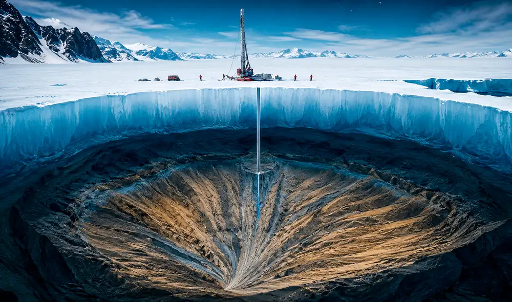 Los hallazgos ofrecen información valiosa para predecir cómo el cambio climático afecta la capa de hielo antártica. Los hallazgos ofrecen información valiosa para predecir cómo el cambio climático afecta la capa de hielo antártica.
