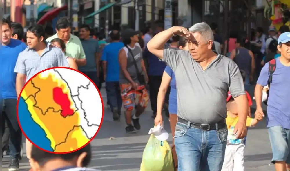 Temperaturas superarán los 30 °C en varias regiones de Perú.
