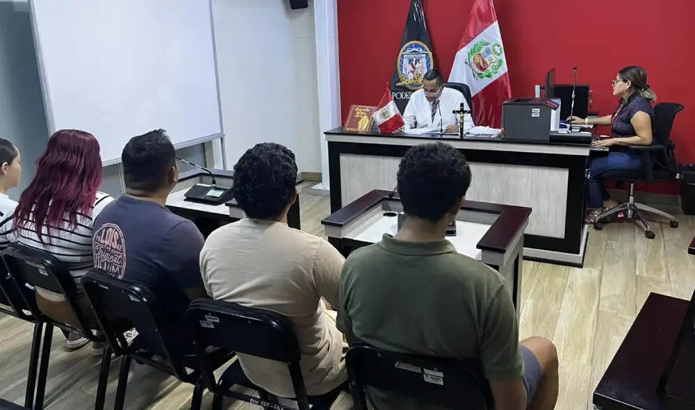 Los detenidos Jhon P. T., Deybis G. L. y Derian G. L. estarán en el Centro Penitenciario de Varones. Fuente: difusión.