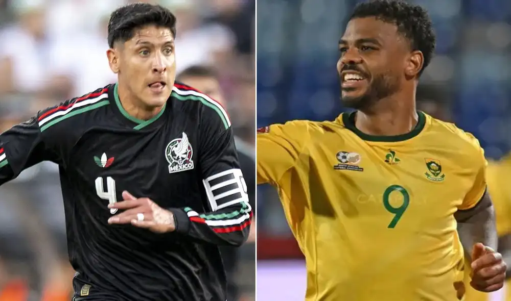 El duelo México vs Sudáfrica será el partido inaugural del Mundial 2026. Foto: FMF/ SAFA/composición LR