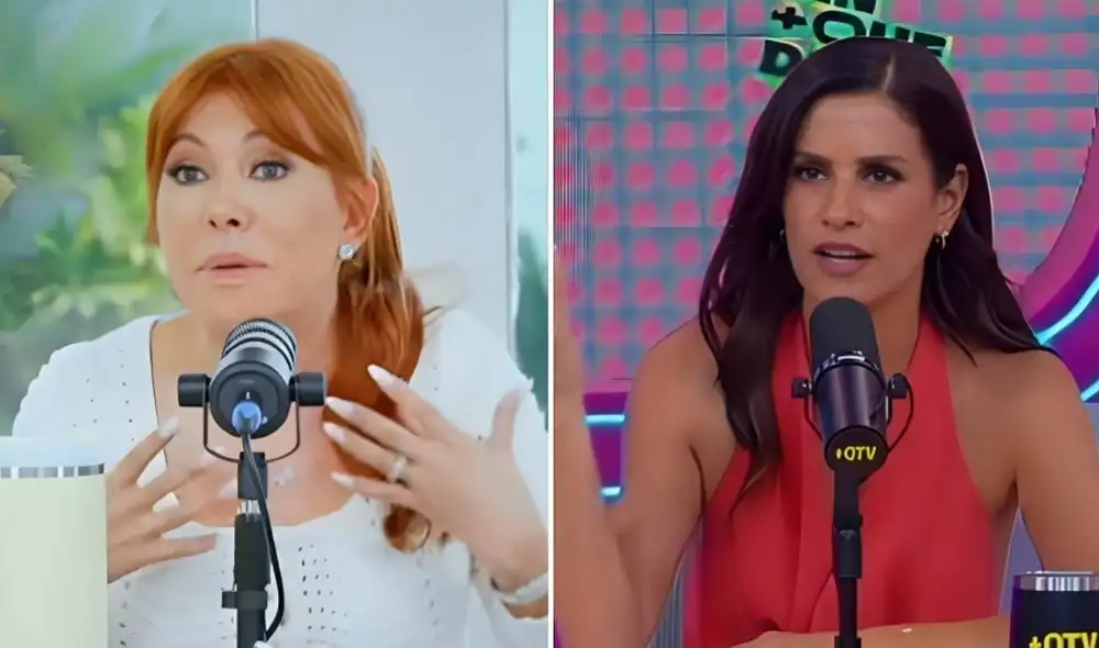 Magaly Medina se sinceró sobre María Pía Copello en una entrevista para su propio podcast. Magaly Medina se sinceró sobre María Pía Copello en una entrevista para su propio podcast.