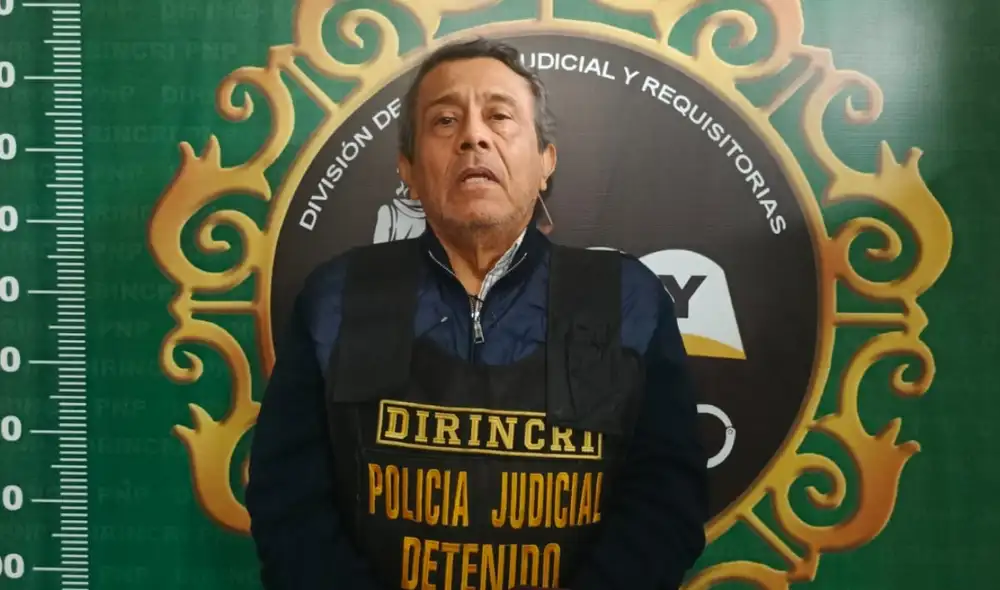 General en retiro PNP Adolfo Mattos Vinces, fue capturado por desfalcar los fondos de miles de oficiales de la Policía Nacional.