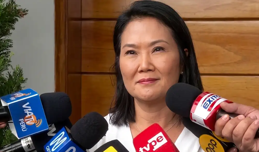 Fujimori confía una eventual victoria en el voto extranjero. Foto: captura de pantalla Fujimori confía una eventual victoria en el voto extranjero. Foto: captura de pantalla