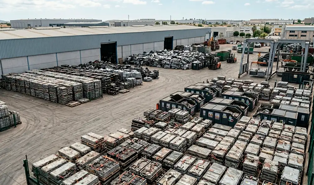 China pidió que se adopten medidas legales para regular el reciclaje de las baterías de los vehículos. Foto: Gemini IA China pidió que se adopten medidas legales para regular el reciclaje de las baterías de los vehículos. Foto: Gemini IA