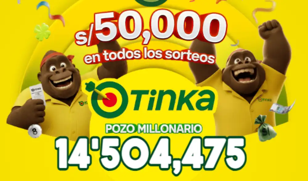 Sorteo de La Tinka del miércoles 10 de junio Sorteo de La Tinka del miércoles 10 de junio