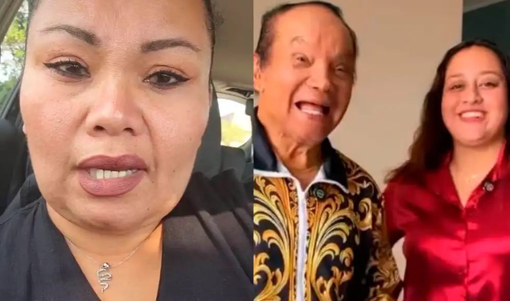 Susan Villanueva pidió más responsabilidad a su padre y Heidy Amado. Foto: Composición LR/Captura/YouTube