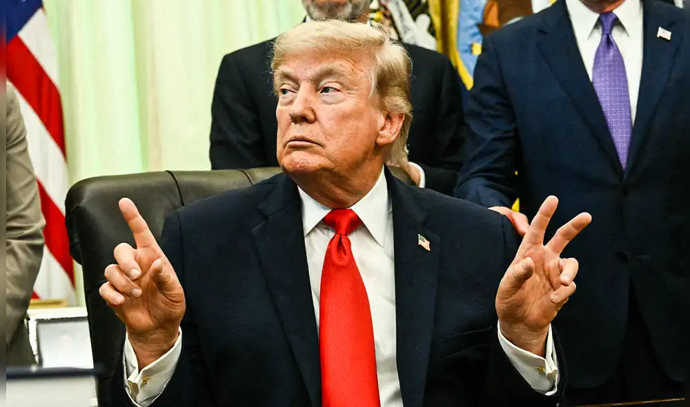 El presidente estadounidense advierte que los negociadores iraníes son “personas muy deshonrosas” y enfatiza que se necesita un entendimiento. Foto: AFP.