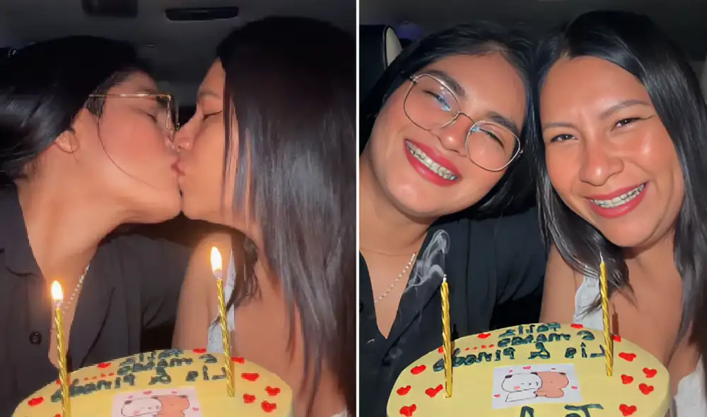 Lis Padilla y su novia se muestran más enamoradas que nuneca. Foto: composición LR/TikTok