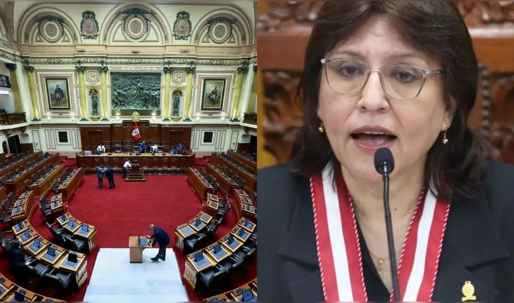 Ley del Congreso busca afectar a Delia Espinoza | Composición: LR.