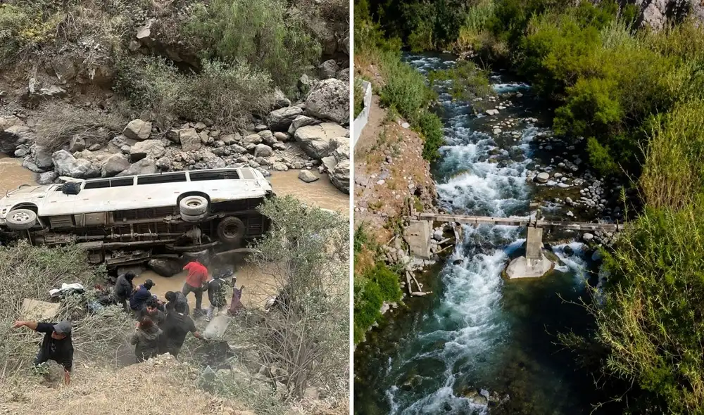 Un accidente de cúster con aproximadamente 25 pasajeros se registró el 14 de junio, al caer al río Chancay, en Acos, provincia de Huaral. Equipos de emergencia llegaron rápidamente al lugar.