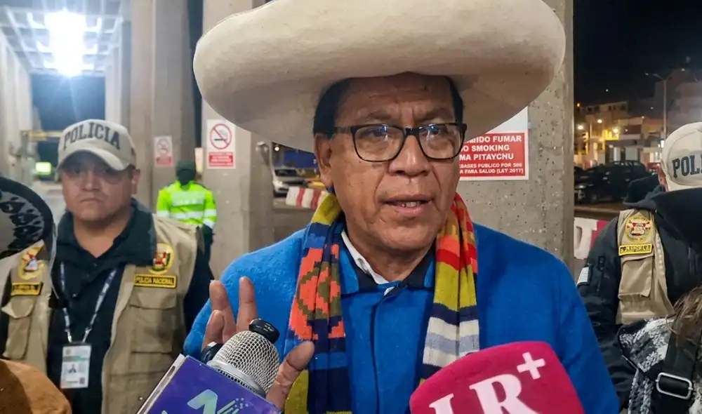 Roberto Sánchez se pronunció desde la ciudad del Cusco. Foto: Luis Álvarez / LR