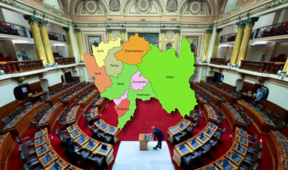 Senadores y diputados por Junín. Foto: composición LR
