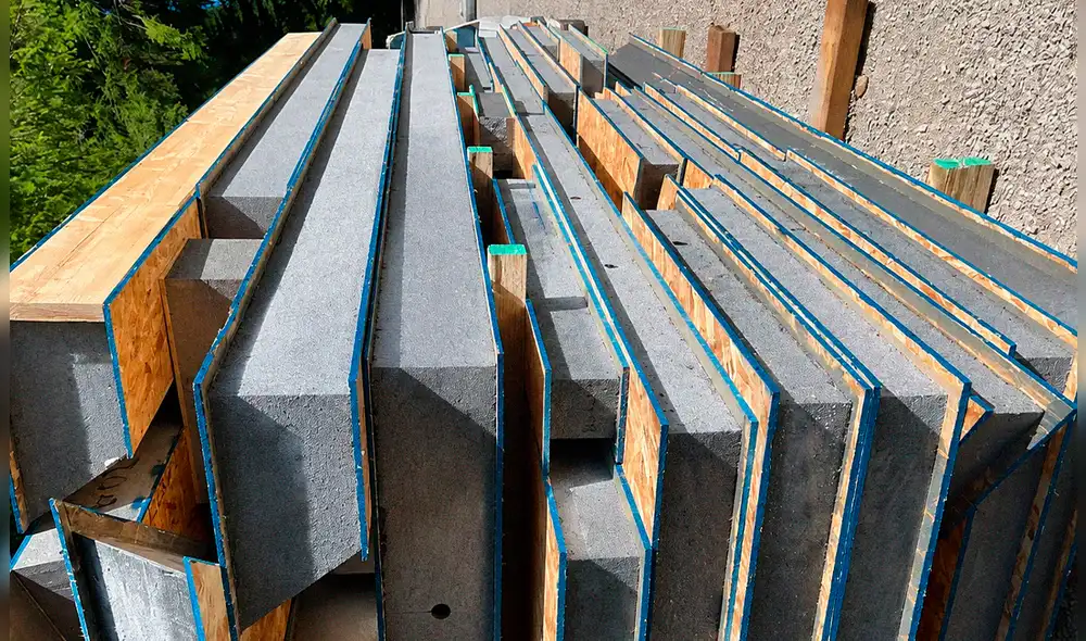El origen de estas tecnologías se sitúa en las primeras décadas del siglo XX, cuando se investigaron sistemas de paneles prefabricados. Foto: Integrity Timber Frame