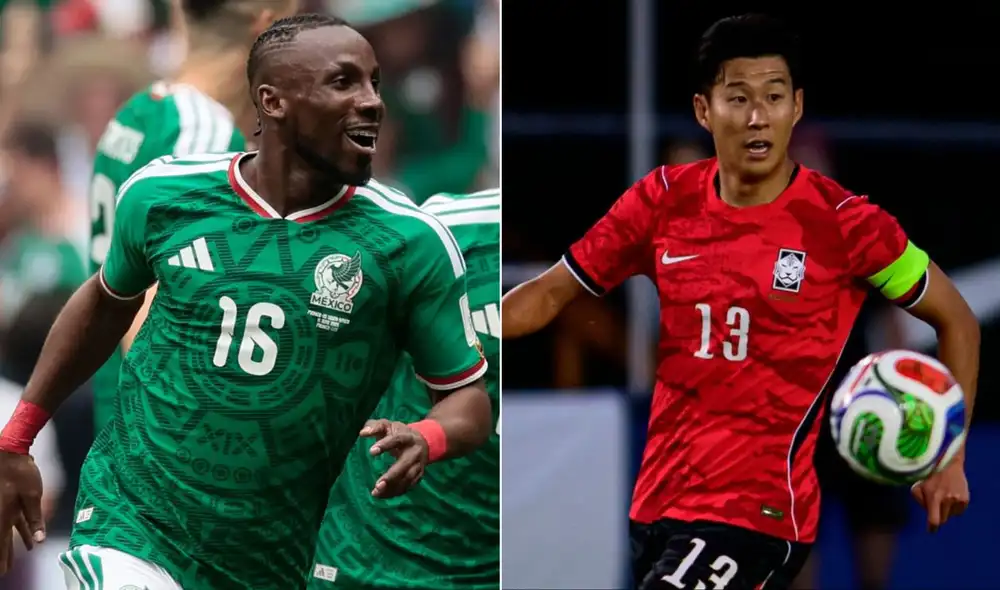 México y Corea del Sur se enfrentan por el grupo A del Mundial 2026. Foto: FIFA/composición LR