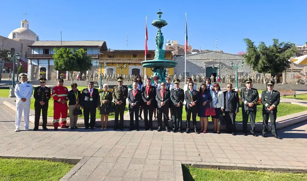 La ceremonia ratificó el compromiso con los valores democráticos y la institucionalidad en el Perú. Fuente: difusión. La ceremonia ratificó el compromiso con los valores democráticos y la institucionalidad en el Perú. Fuente: difusión.