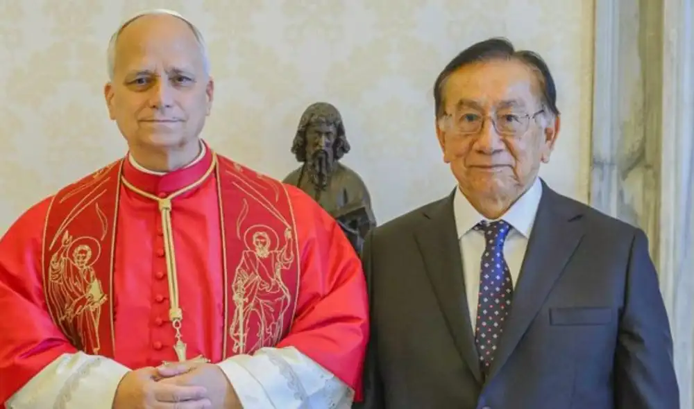Presidente José Balcázar se reunió con el Papa León XIV en el Vaticano Presidente José Balcázar se reunió con el Papa León XIV en el Vaticano