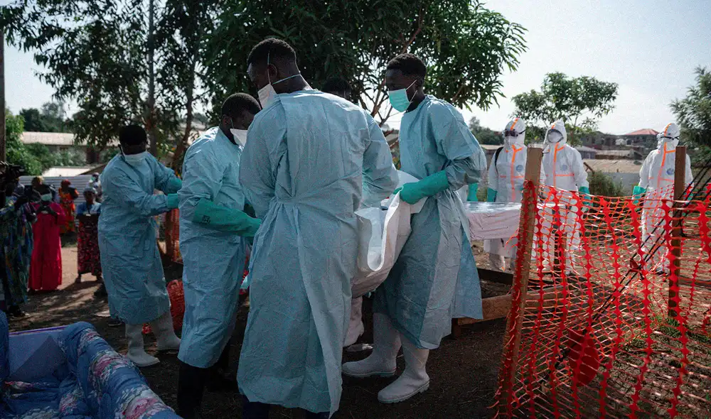 La epidemia se concentra en la provincia de Ituri, con un 91 % de los contagios. Foto: AFP. La epidemia se concentra en la provincia de Ituri, con un 91 % de los contagios. Foto: AFP.