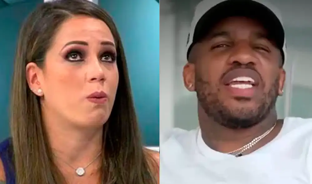 Melissa Klug vuelve a enfrentar a Jefferson Farfán. Foto: Composición LR/Captura/YouTube Melissa Klug vuelve a enfrentar a Jefferson Farfán. Foto: Composición LR/Captura/YouTube