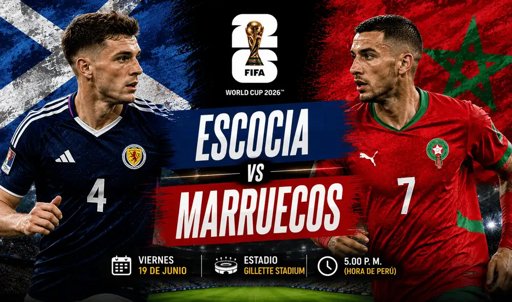 Escocia y Marruecos protagonizan el duelo por el Grupo C del Mundial 2026. Foto: Composición LR/ChatGPT Escocia y Marruecos protagonizan el duelo por el Grupo C del Mundial 2026. Foto: Composición LR/ChatGPT