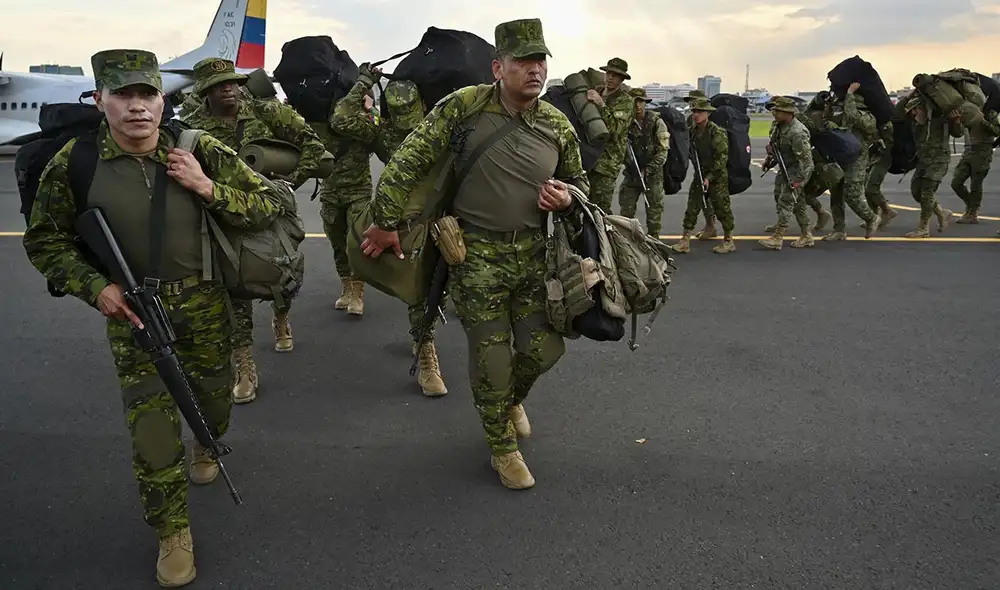 Ante la crisis de criminalidad en Ecuador, se desplegarán 13.000 militares en provincias como Guayas y Manabí Ante la crisis de criminalidad en Ecuador, se desplegarán 13.000 militares en provincias como Guayas y Manabí