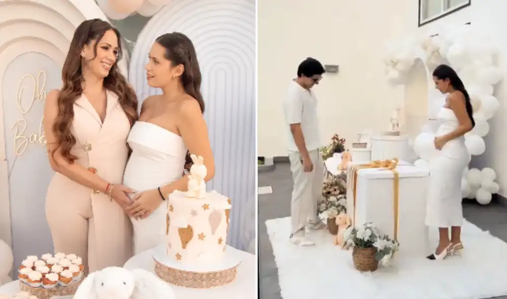 Gianella Marquina compartió emotivo momento junto con su novio. Foto: composición LR/TikTok