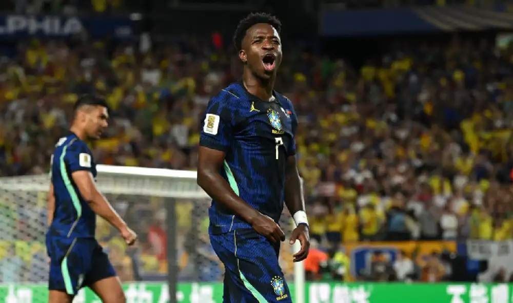 Vinícius Jr. marcó su segundo gol en este Mundial 2026. Vinícius Jr. marcó su segundo gol en este Mundial 2026.