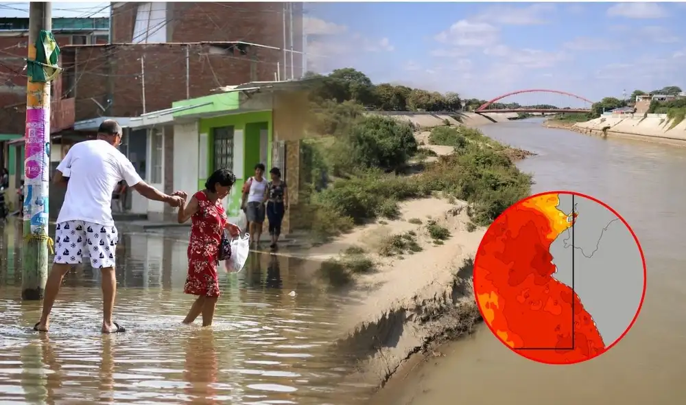 Autoridades instan a acciones de emergencia ante inminente desborde del río Piura