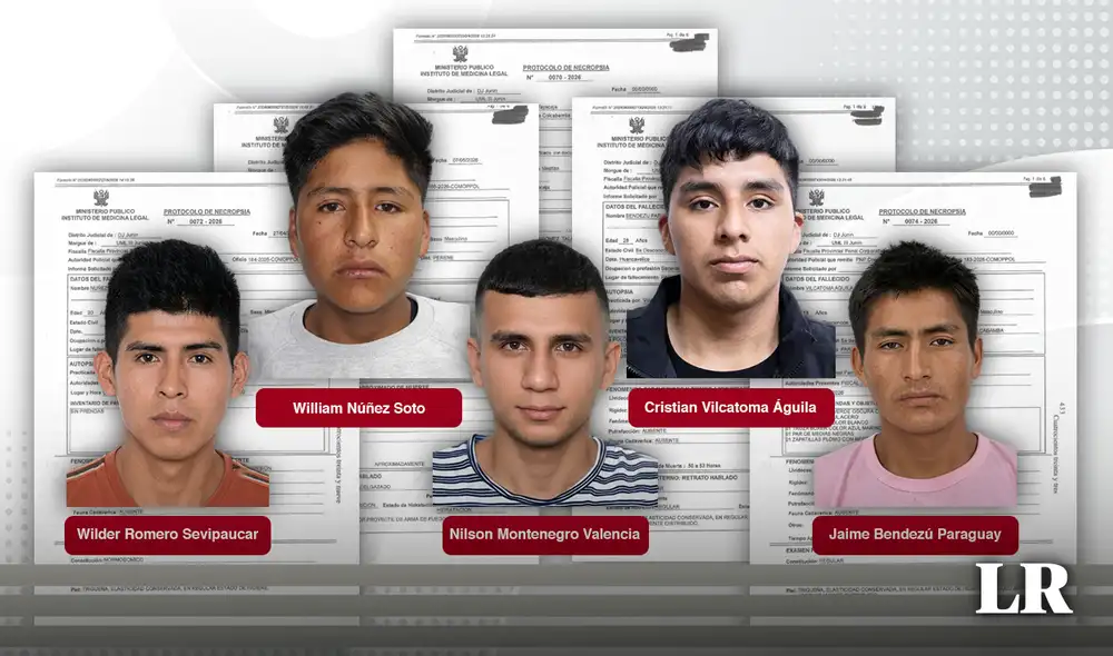 Ocho pasajeros viajaban en la camioneta atacada, cinco fueron asesinados y los otros tres se salvaron por la oscuridad. Foto: composición La República Ocho pasajeros viajaban en la camioneta atacada, cinco fueron asesinados y los otros tres se salvaron por la oscuridad. Foto: composición La República