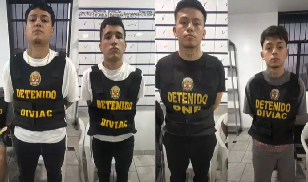 La Policía Nacional del Perú desarticuló a la banda criminal Los Terribles de Breña, dedicada al robo agravado y receptación de celulares en Lima. Durante el operativo, se detuvo a cinco miembros del grupo delictivo. La Policía Nacional del Perú desarticuló a la banda criminal Los Terribles de Breña, dedicada al robo agravado y receptación de celulares en Lima. Durante el operativo, se detuvo a cinco miembros del grupo delictivo.