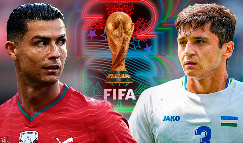 Portugal necesita ganarle a Uzbekistán para no poner en riesgo su clasifiación a la siguiente ronda del Mundial 2026. Foto: composición LR/AFP/FIFA Portugal necesita ganarle a Uzbekistán para no poner en riesgo su clasifiación a la siguiente ronda del Mundial 2026. Foto: composición LR/AFP/FIFA