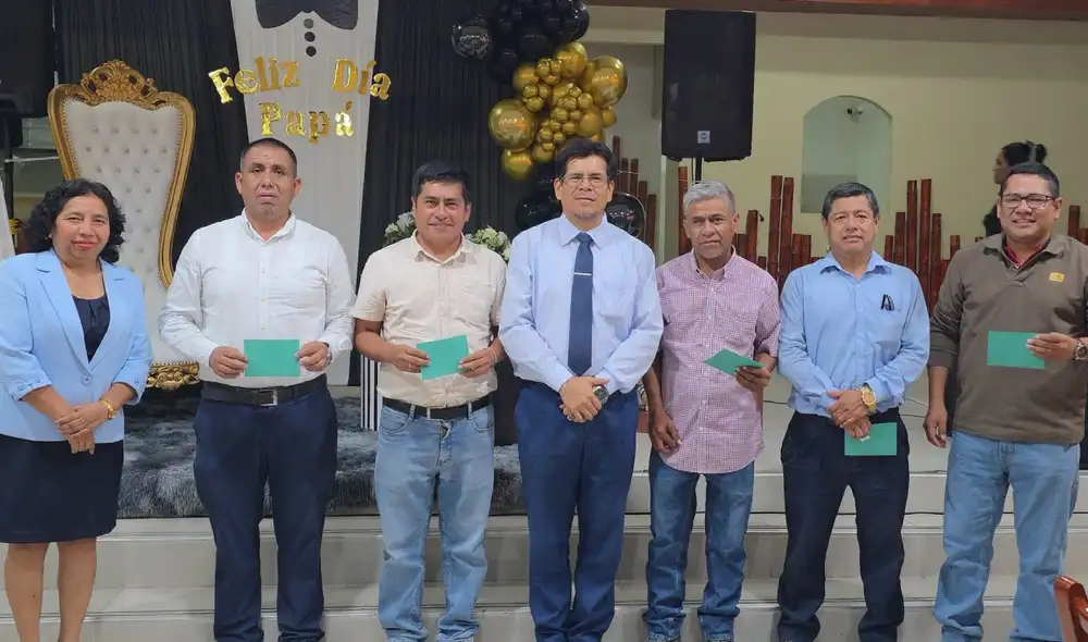 Durante el evento, se designó a Ricardo Guzmán Coronado como Padre Judicial 2026. Fuente: difusión.