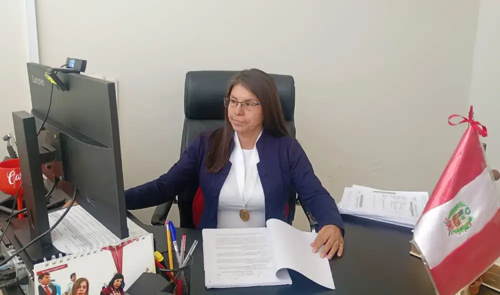 La jueza Dominga Carmen Castañeda Abanto y su equipo impulsaron el avance procesal, garantizando atención oportuna a los usuarios..  Fuente: difusión.