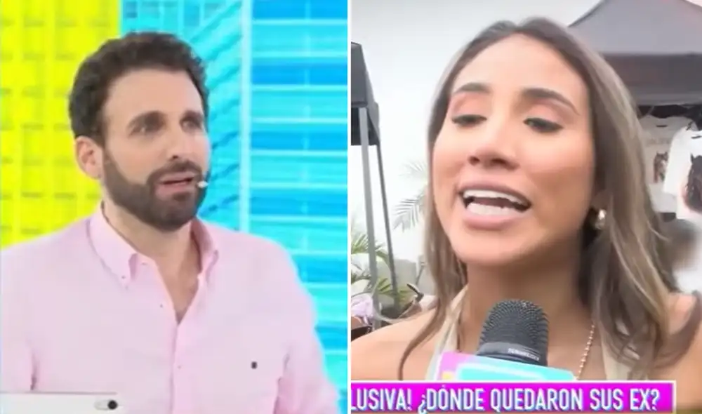 Rodrigo Gonzales 'Peluchín' y Gigi Mitre hablaron sobre la edad de Samahara Lobatón. Foto: Composición LR/Willax. Rodrigo Gonzales 'Peluchín' y Gigi Mitre hablaron sobre la edad de Samahara Lobatón. Foto: Composición LR/Willax.