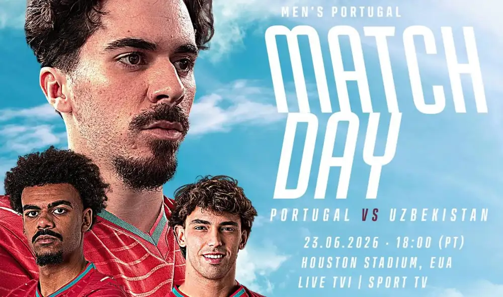 Portugal y Uzbekistán se enfrentan por la segunda fecha del Mundial 2026. Foto: Selección de Portugal