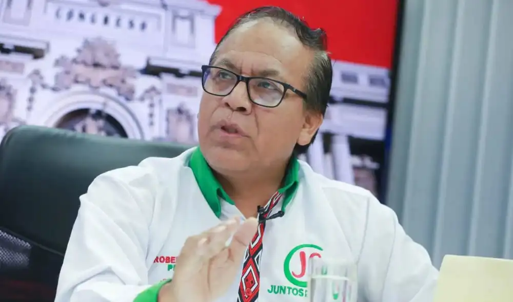 Roberto Sánchez, candidato presidencial de Juntos por el Perú Roberto Sánchez, candidato presidencial de Juntos por el Perú