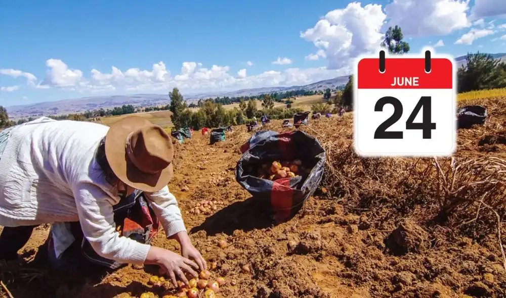 El 24 de junio, Día del Campesino en Perú, no será feriado nacional ni día no laborable, según el Decreto Supremo n.º 075-2026-PCM. El 24 de junio, Día del Campesino en Perú, no será feriado nacional ni día no laborable, según el Decreto Supremo n.º 075-2026-PCM.