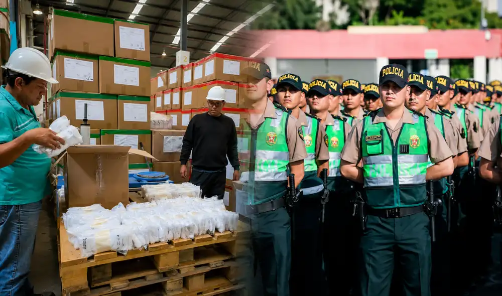 Prendas destinadas a miembros de la PNP permanecen almacenadas